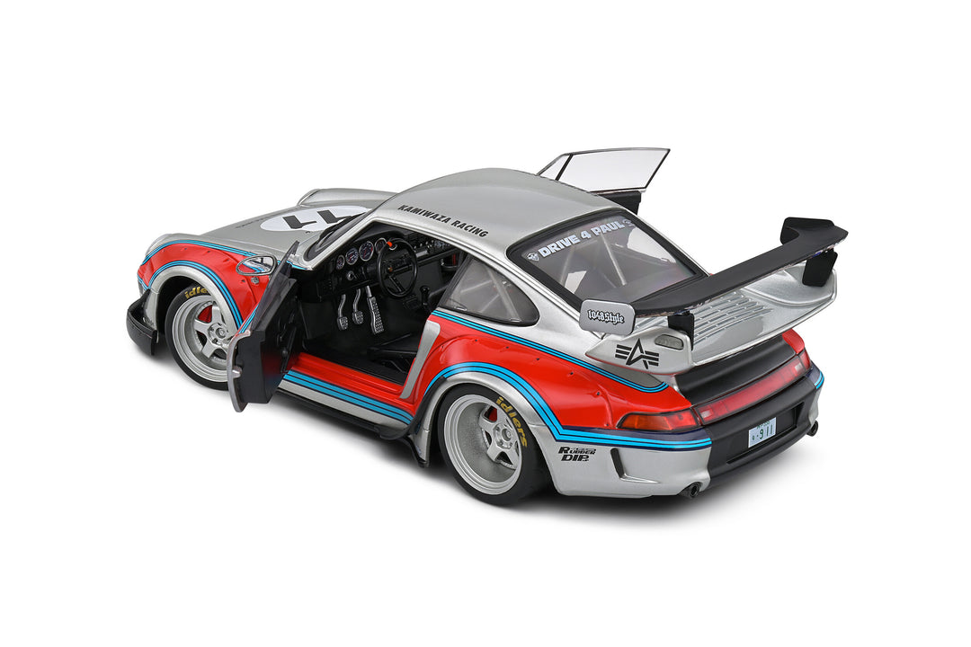 Solido 1:18 RWB BODYKIT MARTINI GREY 2020 S1808502 – Horizon Diecast