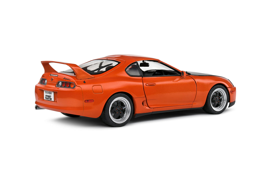 [Preorder] Solido 1:18 TOYOTA SUPRA MK4 (A80) STREETFIGHTER ORANGE 1993