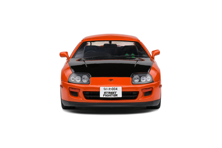 [Preorder] Solido 1:18 TOYOTA SUPRA MK4 (A80) STREETFIGHTER ORANGE 1993