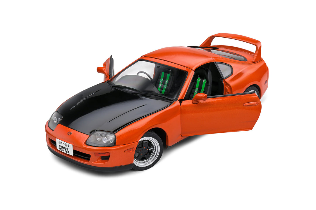 [Preorder] Solido 1:18 TOYOTA SUPRA MK4 (A80) STREETFIGHTER ORANGE 1993