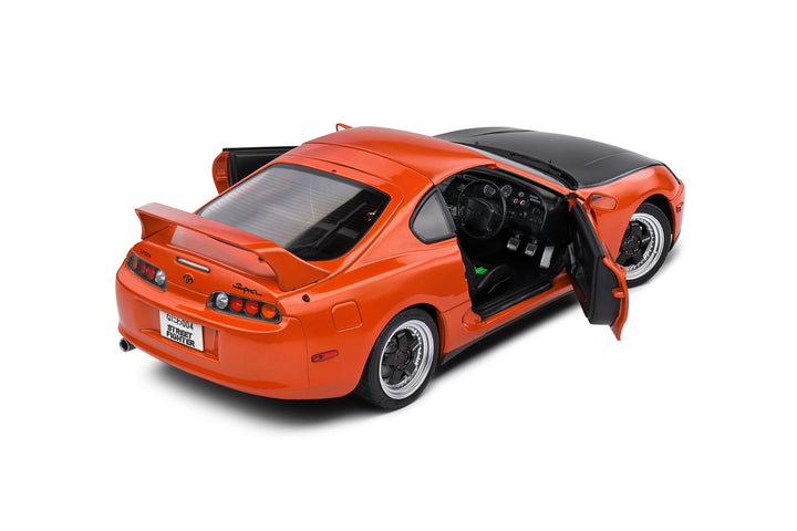 [Preorder] Solido 1:18 TOYOTA SUPRA MK4 (A80) STREETFIGHTER ORANGE 1993