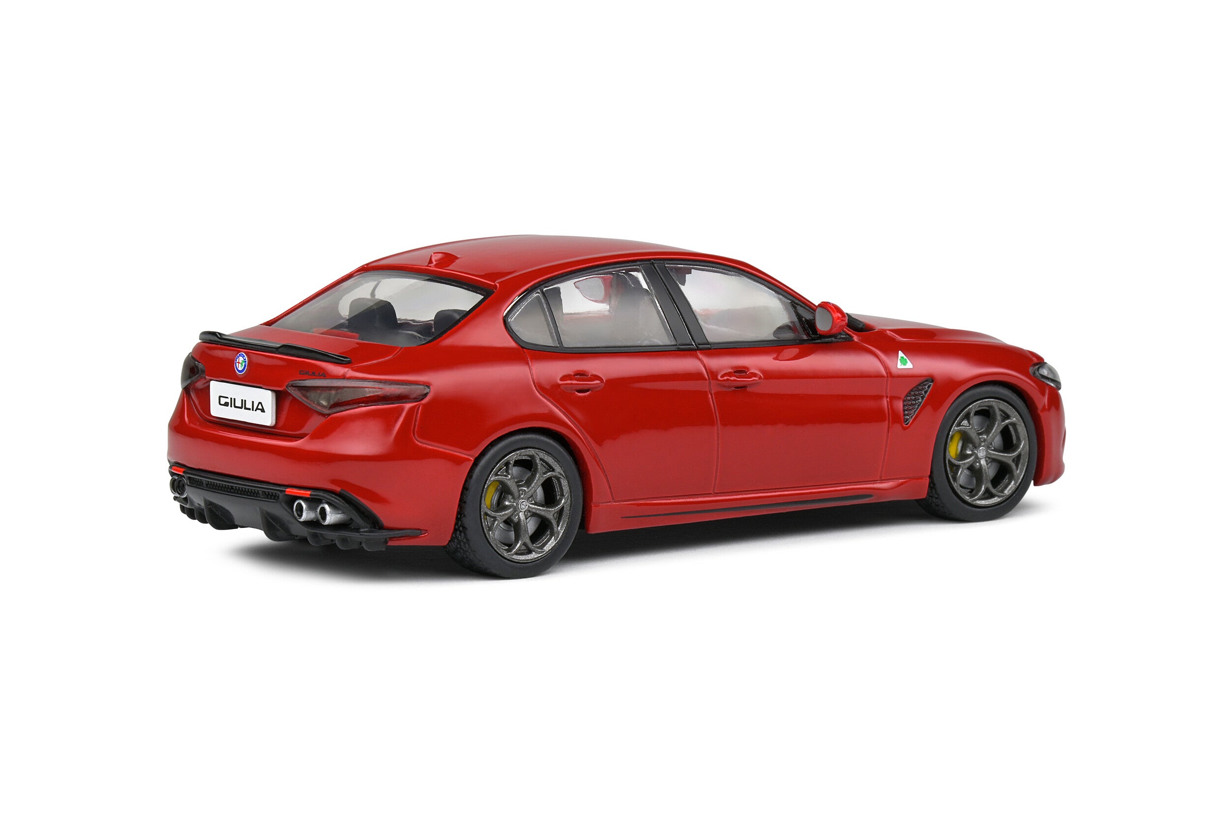 D*I様 Macchina rossa Alfa Romeoクァドリフォリオ ア Solido 1:43 ALFA ROMEO GIULIA QUADRIFOGLIO RED 2019 – Horizon Diecast