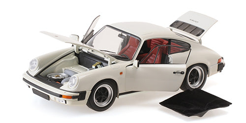 MINICHAMPS 1:18 PORSCHE 911 CARRERA COUPE 3.2 - 1983 - WHITE