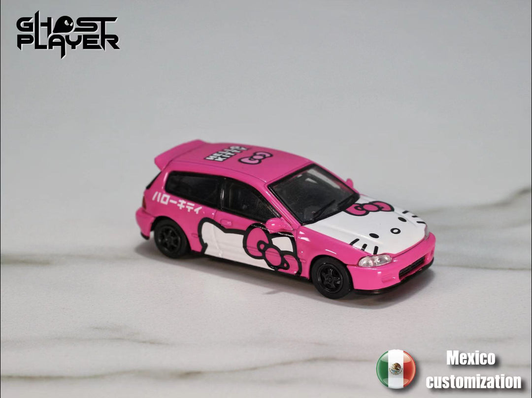 [Preorder] Ghost Player 1:64 Honda Civic EG6 Custom edition for Mexico