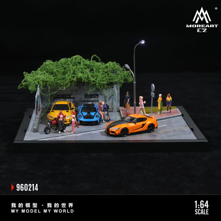 [Preorder] MoreArt 1:64 Street Scene Assembly Series 14 MO960214