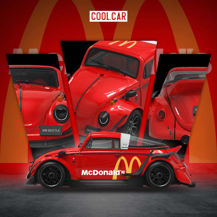 [Preorder] Cool Car 1:64 McDonald's Livery (2 Versions)