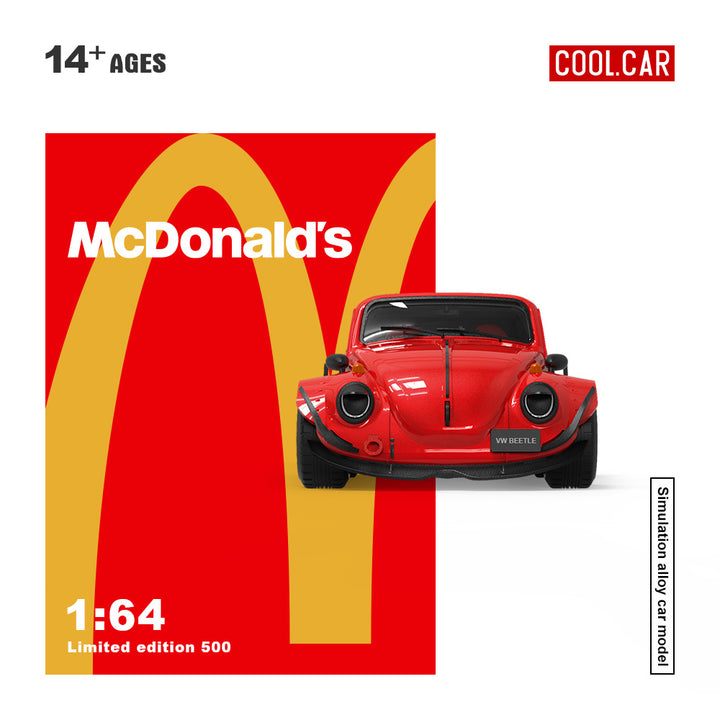 [Preorder] Cool Car 1:64 McDonald's Livery (2 Versions)