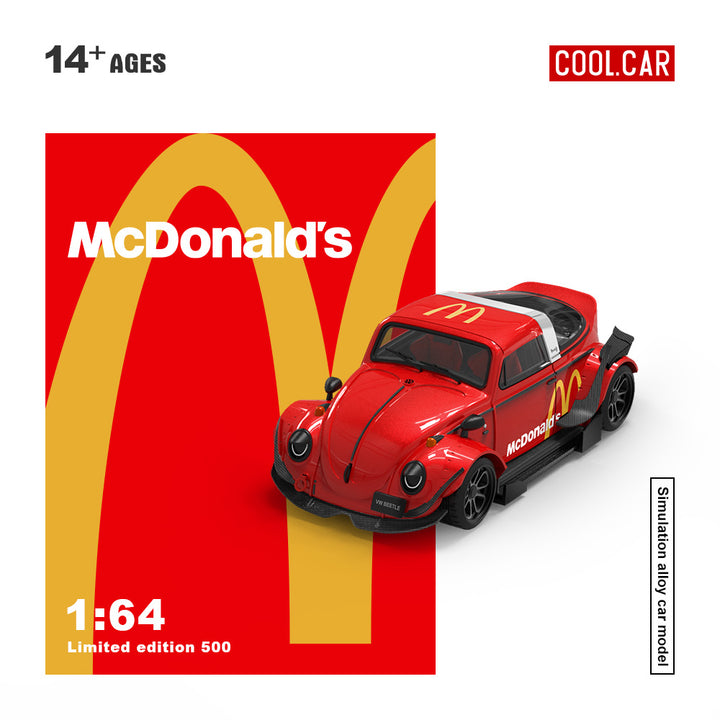 [Preorder] Cool Car 1:64 McDonald's Livery (2 Versions)