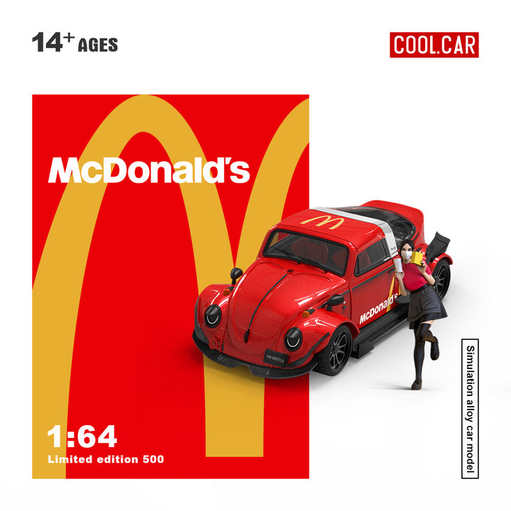 [Preorder] Cool Car 1:64 McDonald's Livery (2 Versions)