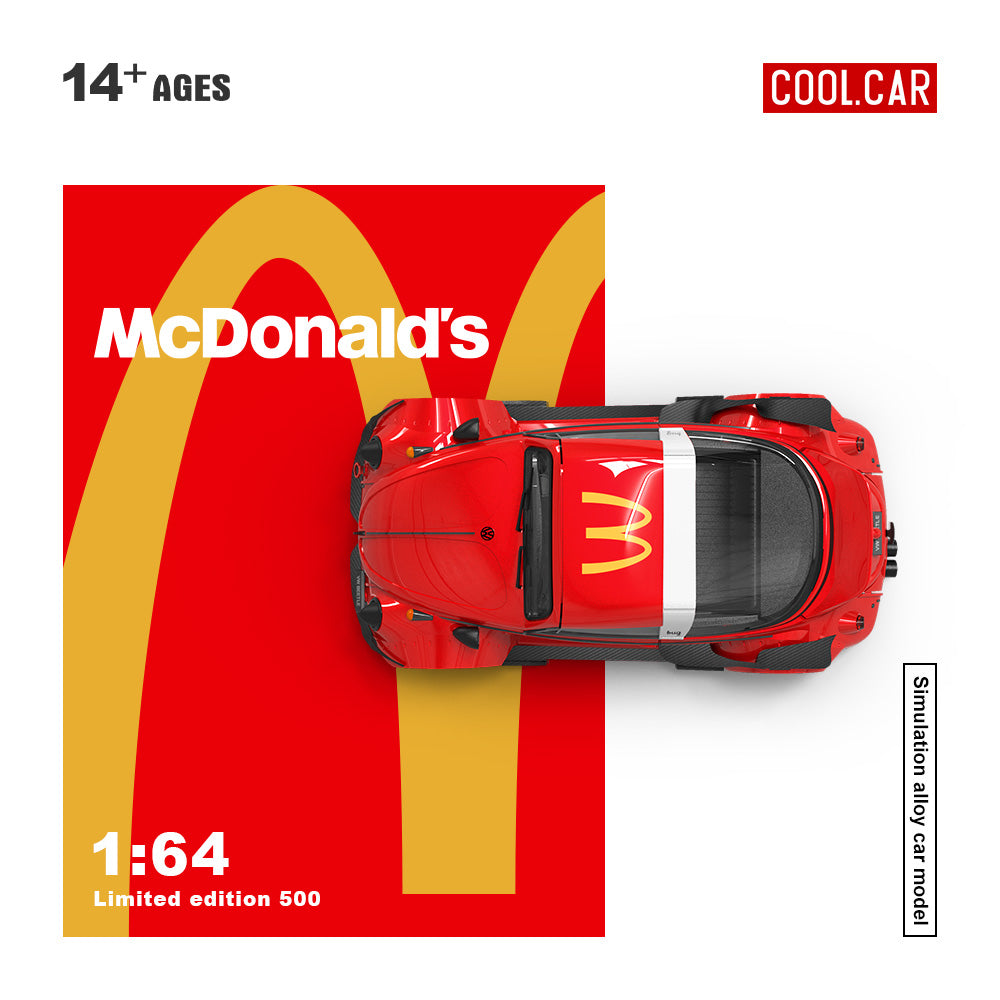[Preorder] Cool Car 1:64 McDonald's Livery (2 Versions)