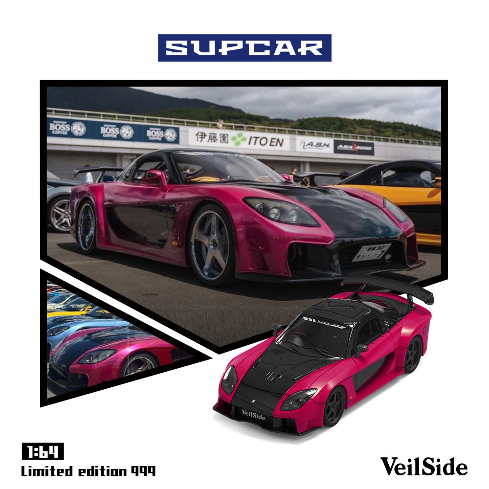 [Preorder] SUPCAR 1:64 Mazda RX7 Veilside (2 Colours)