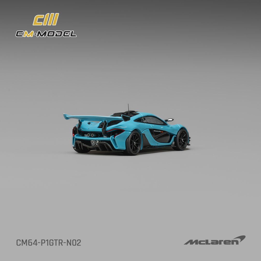[Preorder] CM Model 1:64 Mclaren P1GTR Iridium Blue CM64‑P1GTR‑N02