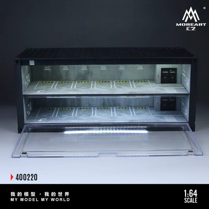 [Preorder] MoreArt 1:64 THE SCENE OF A CONTAINER UNDERGROUND PARKING GARAGE MO400220