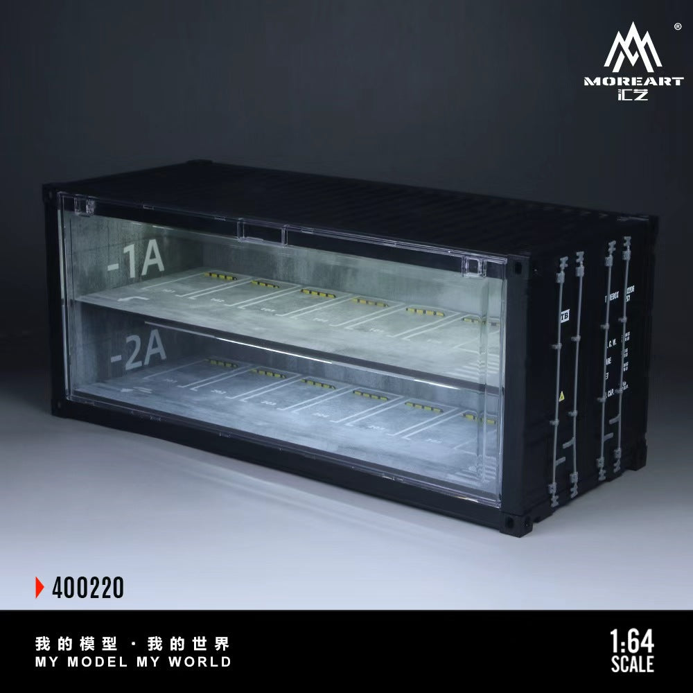 [Preorder] MoreArt 1:64 THE SCENE OF A CONTAINER UNDERGROUND PARKING GARAGE MO400220