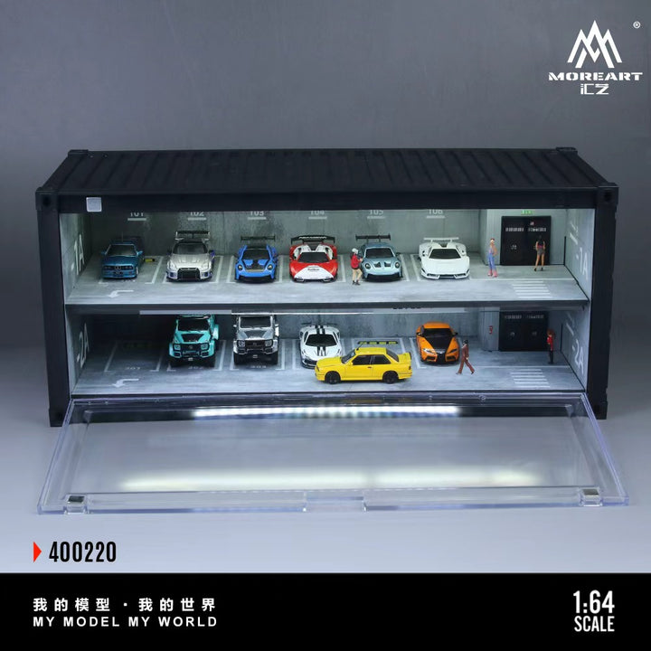 [Preorder] MoreArt 1:64 THE SCENE OF A CONTAINER UNDERGROUND PARKING GARAGE MO400220