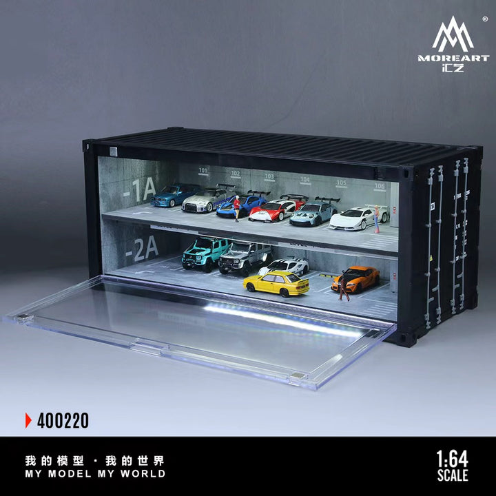 [Preorder] MoreArt 1:64 THE SCENE OF A CONTAINER UNDERGROUND PARKING GARAGE MO400220