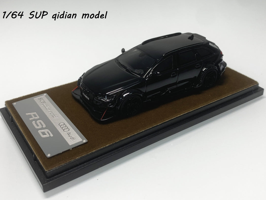 SUP qidian Model 1:64 Audi RS6 Avant (C7) Crock Station wagon DTM Jon Olsson Wide-Body Modified (4 Colours)