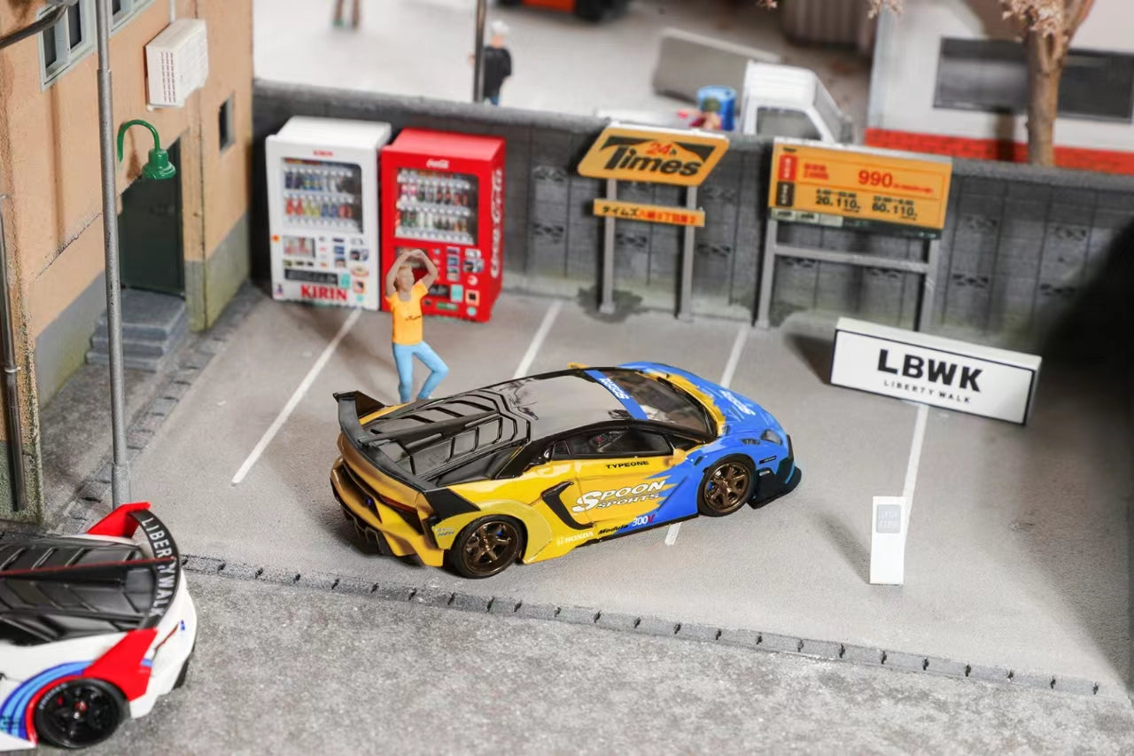 LBWK 1:64 Silhouette Works Aventador GT Evo Spoon – Horizon Diecast