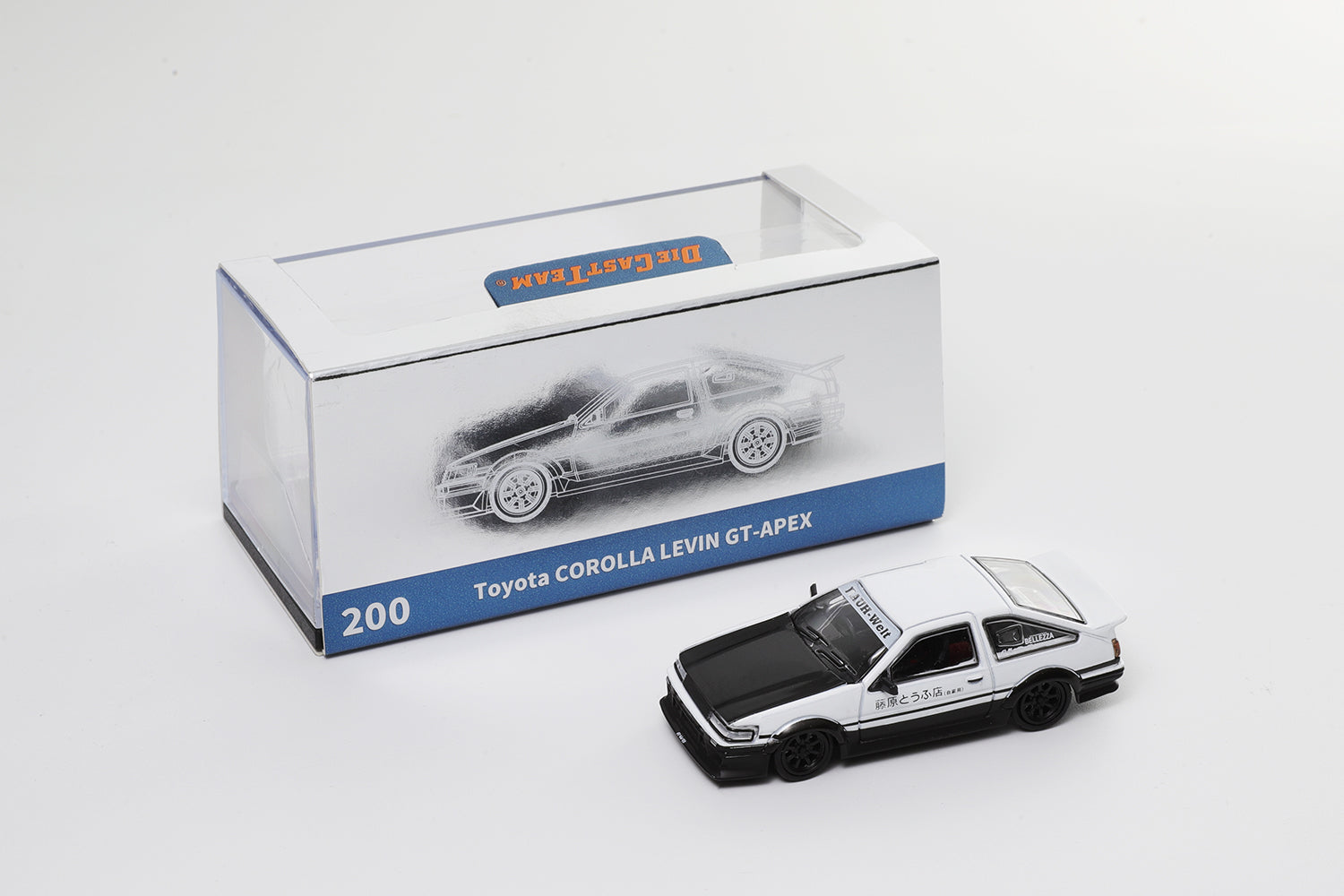 DCT 1:64 Toyota Wide-Body AE86 (6 Variants) – Horizon Diecast