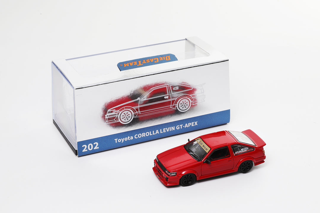 DCT 1:64 Toyota Wide-Body AE86 (6 Variants)