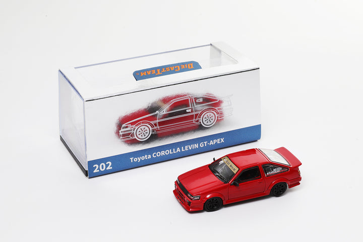 DCT 1:64 Toyota Wide-Body AE86 (6 Variants)