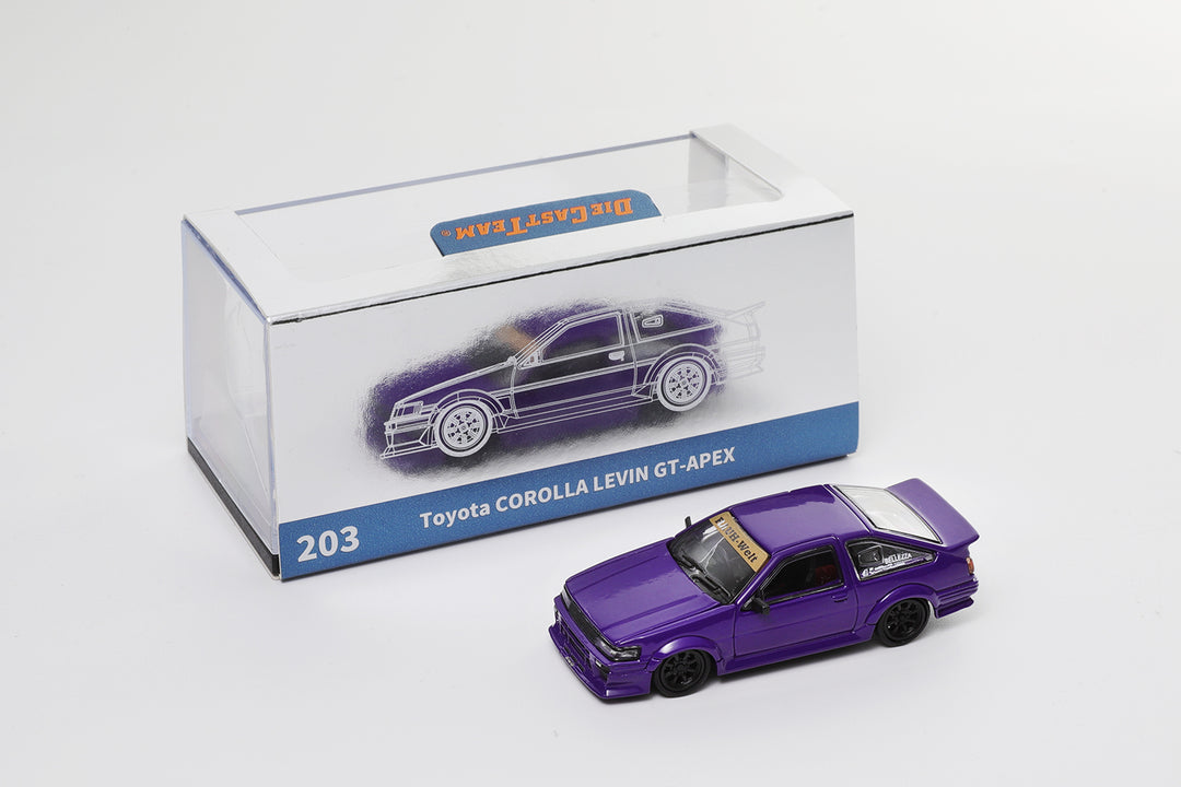 DCT 1:64 Toyota Wide-Body AE86 (6 Variants)