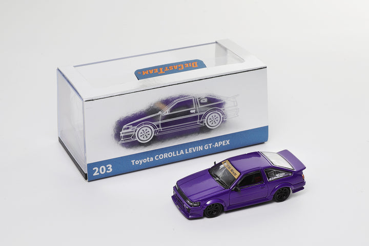 DCT 1:64 Toyota Wide-Body AE86 (6 Variants)