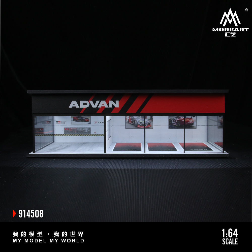[Preorder] MoreArt 1:64 PARKING EXHIBITION HALL SCENE (2 Versions)