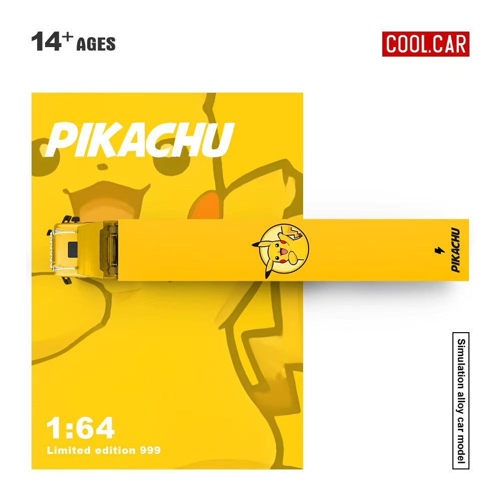 [Preorder] Cool Car 1:64 Scania Container Truck PIKACHU Livery CC644025