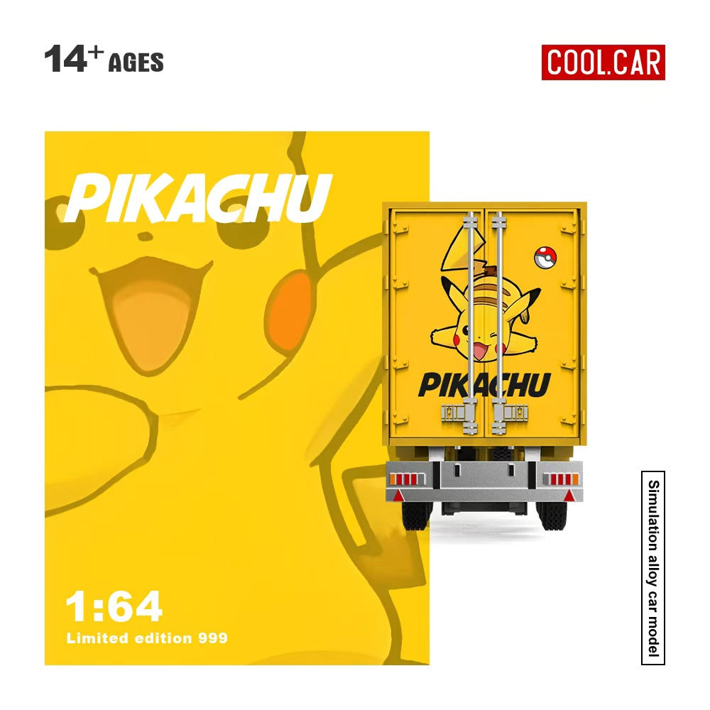 [Preorder] Cool Car 1:64 Scania Container Truck PIKACHU Livery CC644025