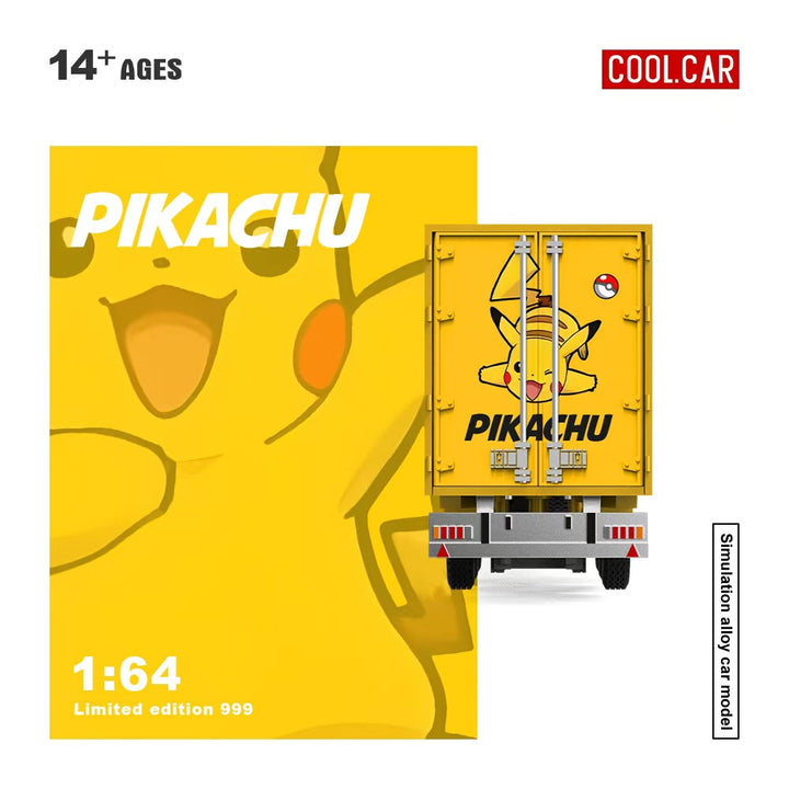 [Preorder] Cool Car 1:64 Scania Container Truck PIKACHU Livery CC644025