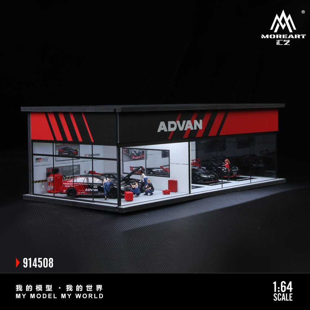 [Preorder] MoreArt 1:64 PARKING EXHIBITION HALL SCENE (2 Versions)