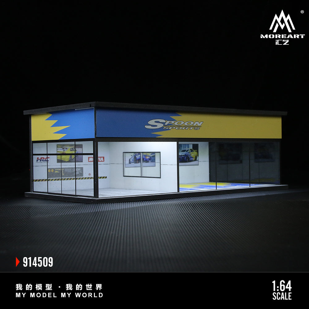 [Preorder] MoreArt 1:64 PARKING EXHIBITION HALL SCENE (2 Versions)