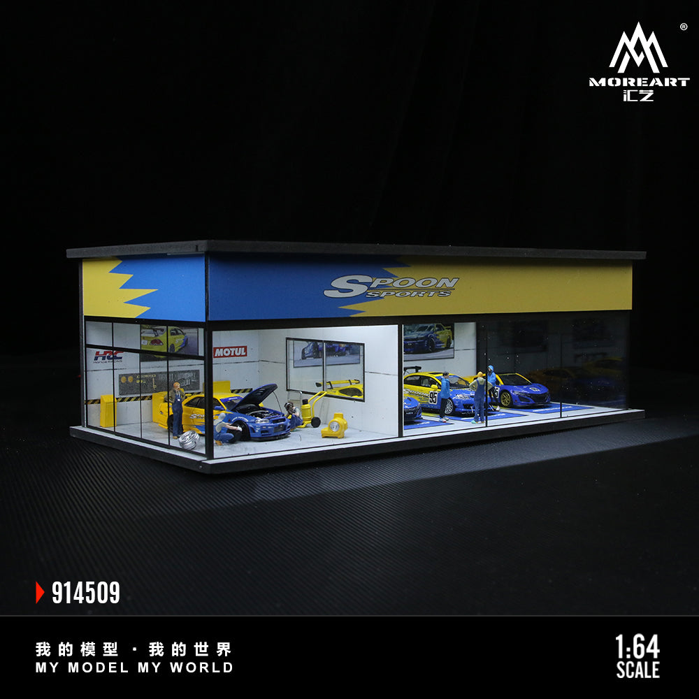 [Preorder] MoreArt 1:64 PARKING EXHIBITION HALL SCENE (2 Versions)