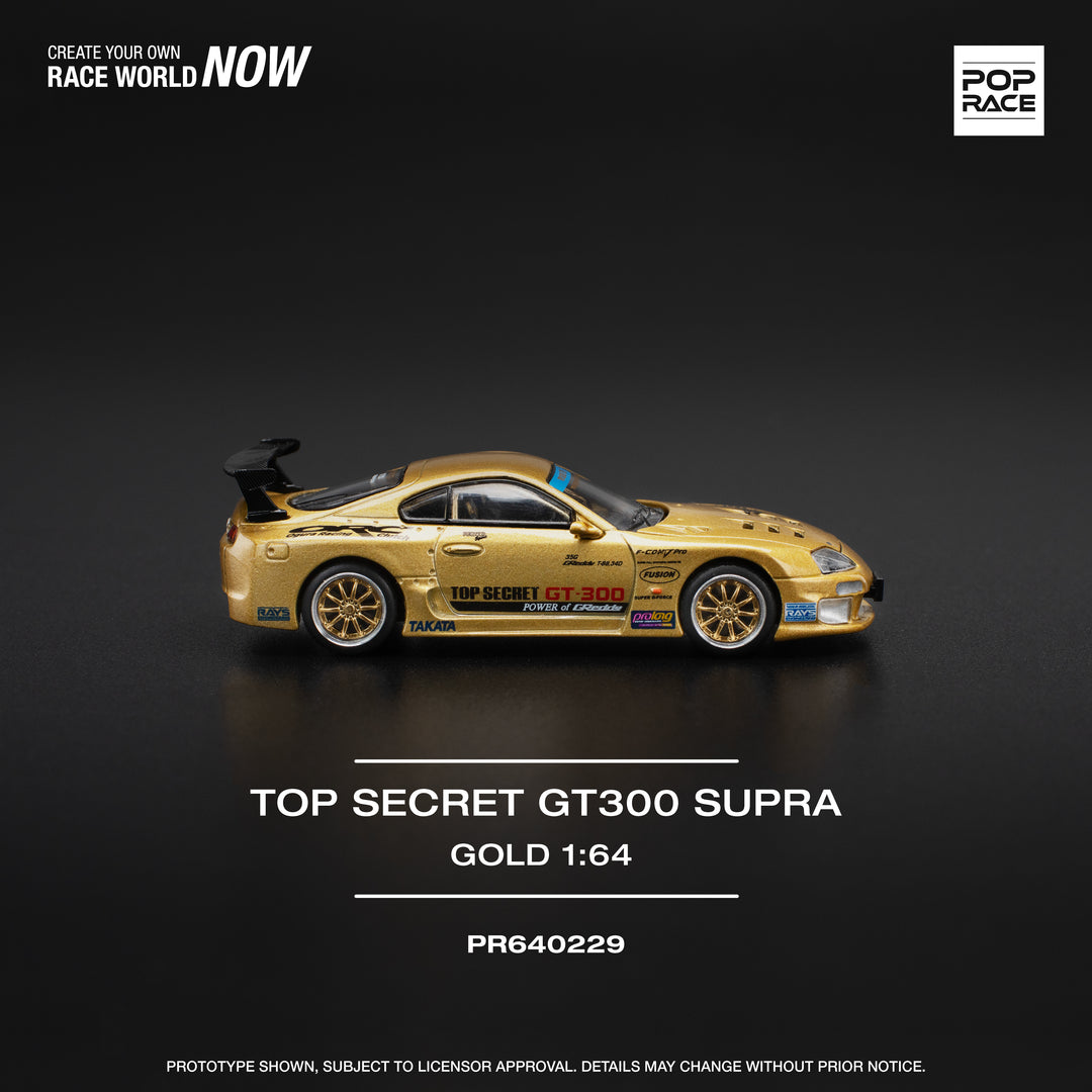 [Preorder] POPRACE 1:64 Toyota Supra Top Secret GT300 PR640229