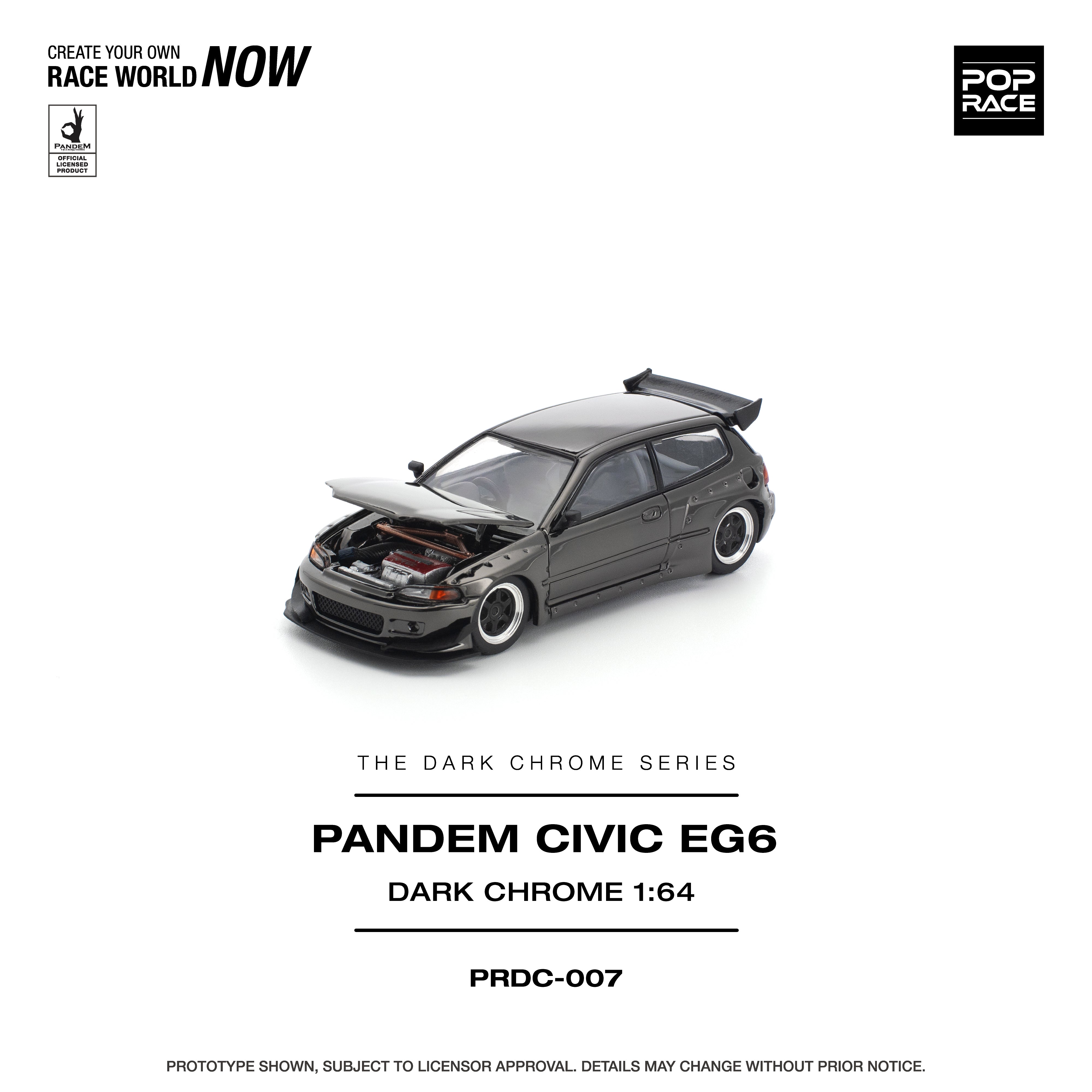 ミニカー Poprace 1/64 Honda PANDEM CIVIC EG6 Pop Race 1:64 Pandem Honda Civic EG6 #001 | eBay