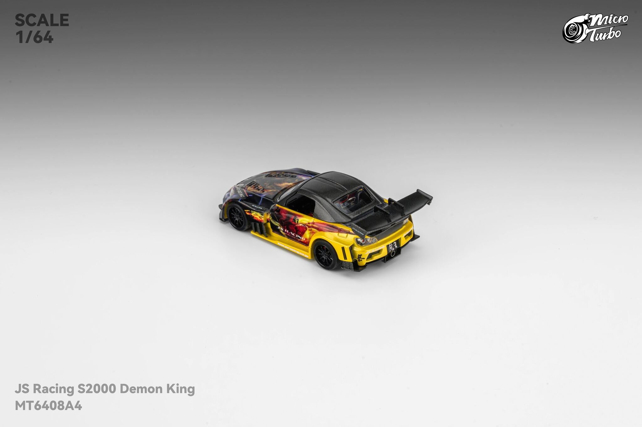 Microturbo 1:64 Custom S2000 - Demon King MT6408A4 – Horizon Diecast