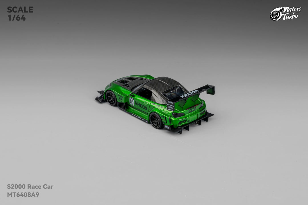 [Preorder] Microturbo 1:64 Custom S2000 RB - Metallic Green MT6408A9