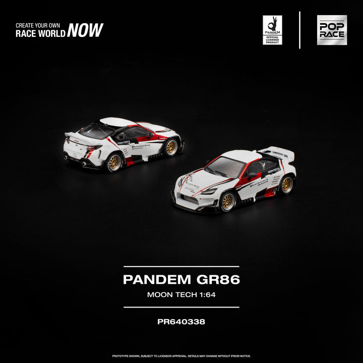[Preorder] POPRACE 1:64 PANDEM GR 86 Moontech PR640338