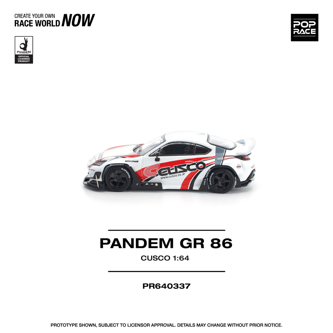 [Preorder] POPRACE 1:64 Panden GR86 - Cusco PR640337