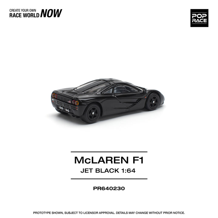 [Preorder] POPRACE 1:64 McLAREN F1 - JET BLACK PR640230