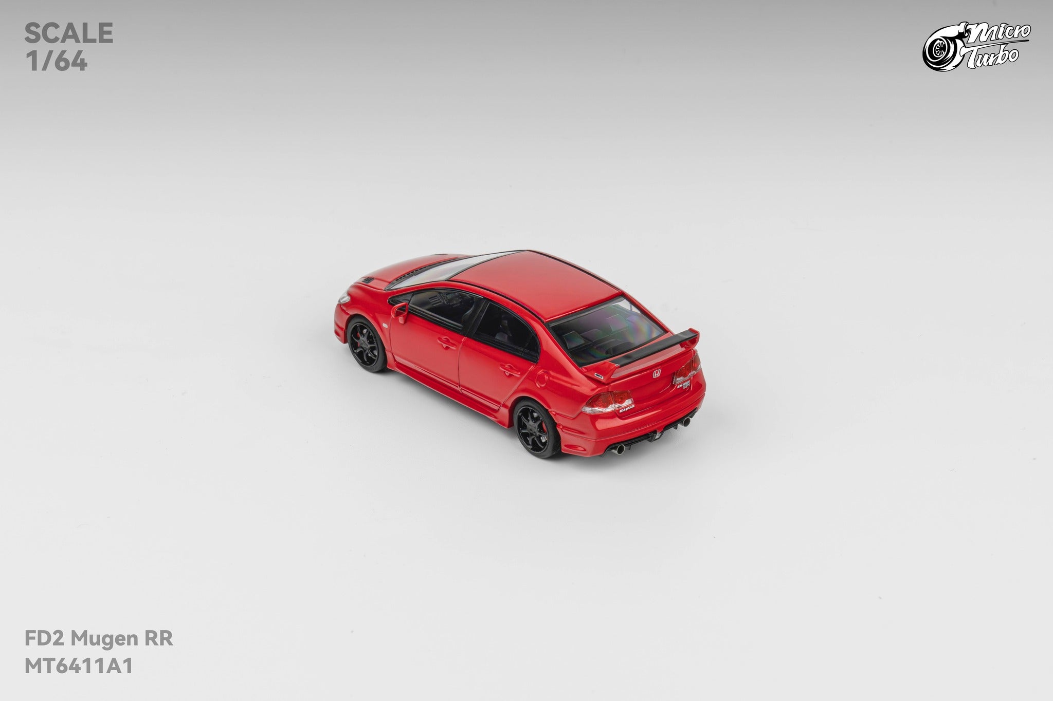 【希少】ホンダ シビック 無限 RR CIVIC MUGEN RR エブロ エブロ ホンダ シビック タイプR 無限 RR 1/43 ミニカー 赤 FD2 希少