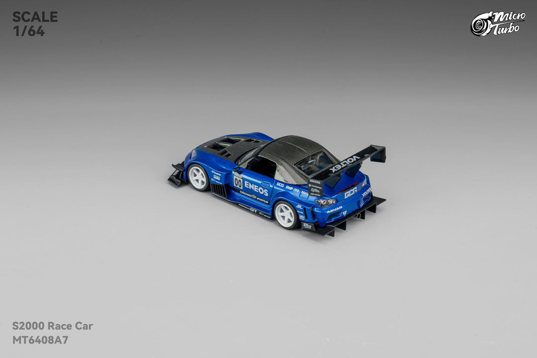 Microturbo 1:64 Custom S2000 Racing - Candy Blue MT6408A7