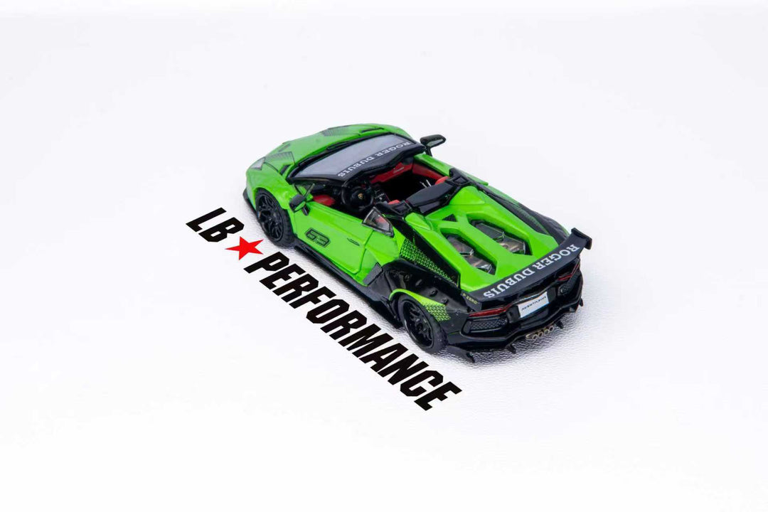 Rhino Model 1:64 Lamborghini LP720-4 Roadster LBWK Wide-Body Modified (2 Colours)