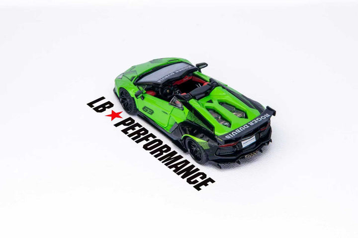 Rhino Model 1:64 Lamborghini LP720-4 Roadster LBWK Wide-Body Modified (2 Colours)