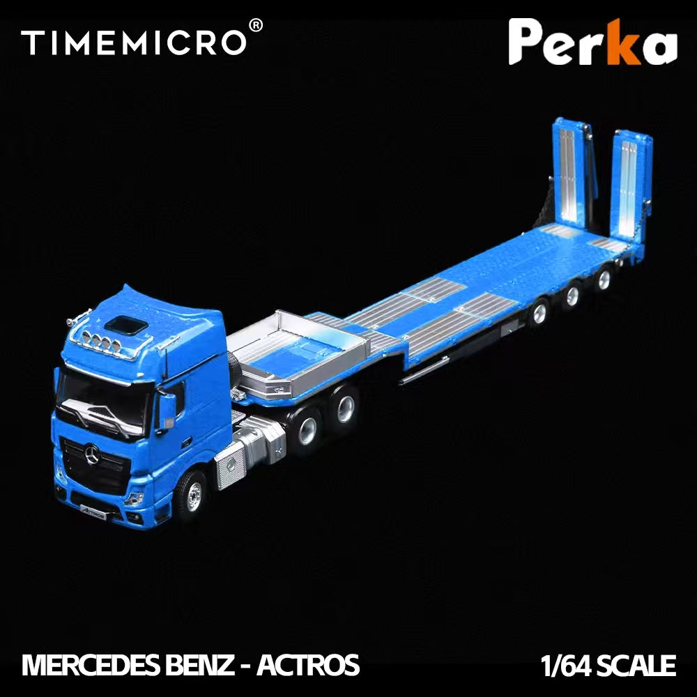 [Preorder] TimeMicro X Perka 1:64 Mercedes BENZ FLATBED TRANSPORT VEHICLE (3 Colours)