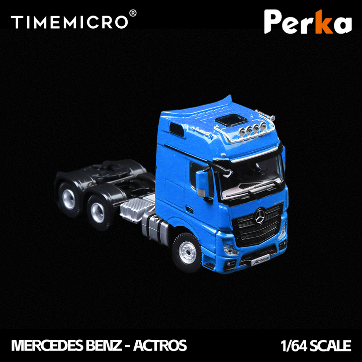 [Preorder] TimeMicro X Perka 1:64 Mercedes BENZ FLATBED TRANSPORT VEHICLE (3 Colours)