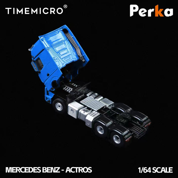 [Preorder] TimeMicro X Perka 1:64 Mercedes BENZ FLATBED TRANSPORT VEHICLE (3 Colours)