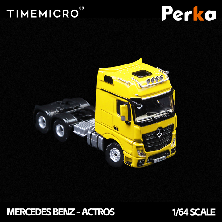 [Preorder] TimeMicro X Perka 1:64 Mercedes BENZ FLATBED TRANSPORT VEHICLE (3 Colours)