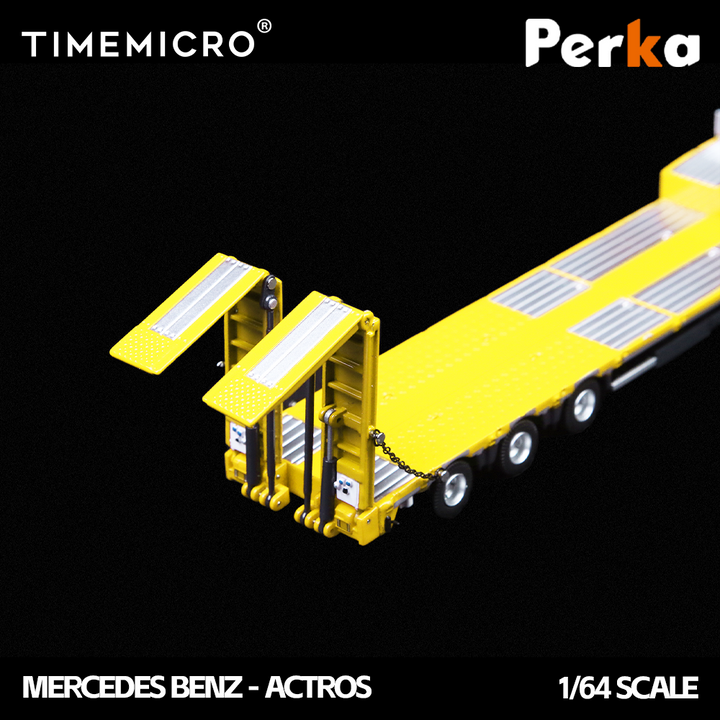[Preorder] TimeMicro X Perka 1:64 Mercedes BENZ FLATBED TRANSPORT VEHICLE (3 Colours)